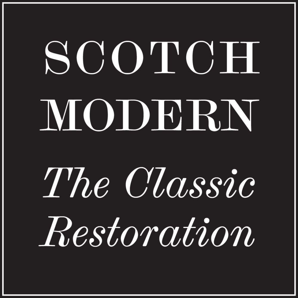 Scotch Modern Font Family