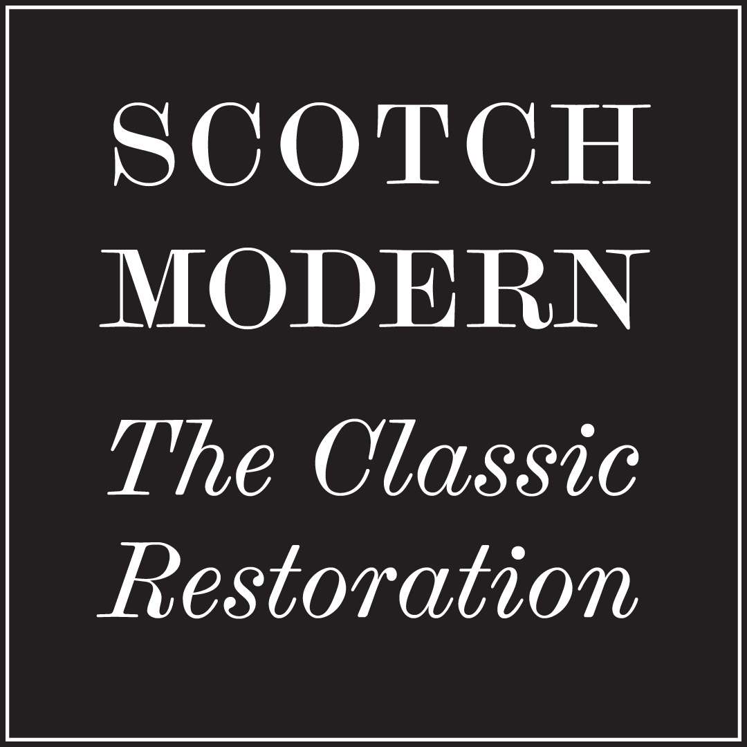 Scotch Modern Font Family