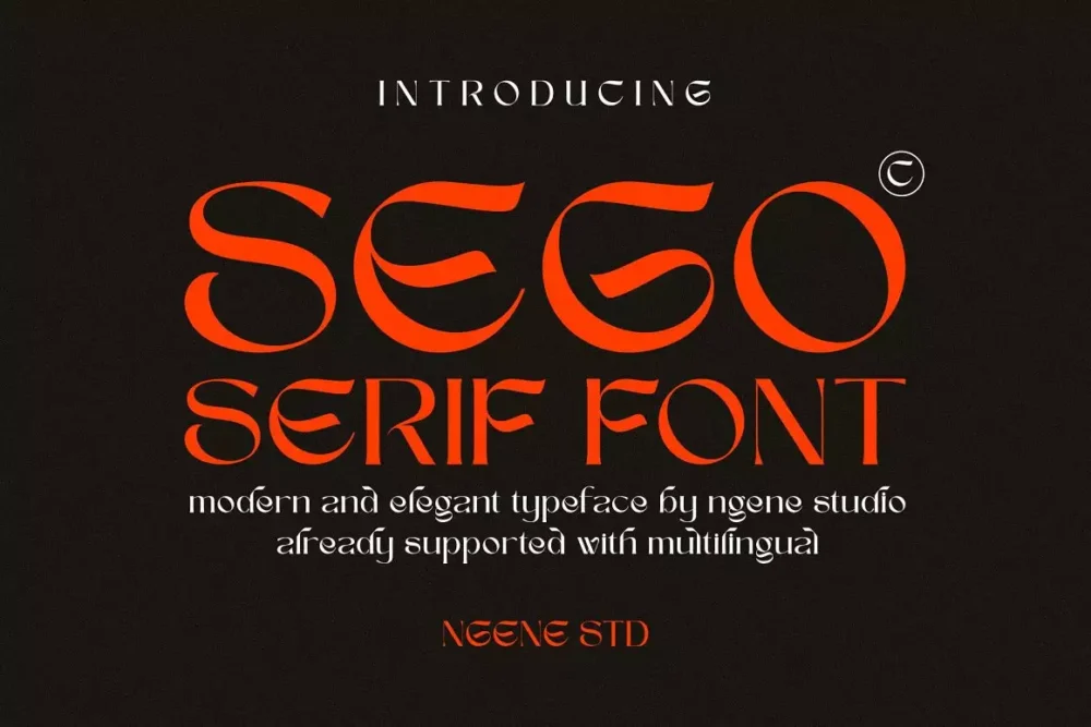 Sego Serif Font