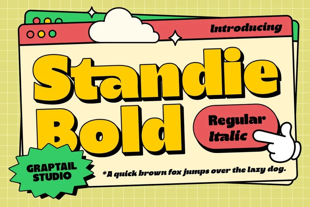 Standie Bold Font