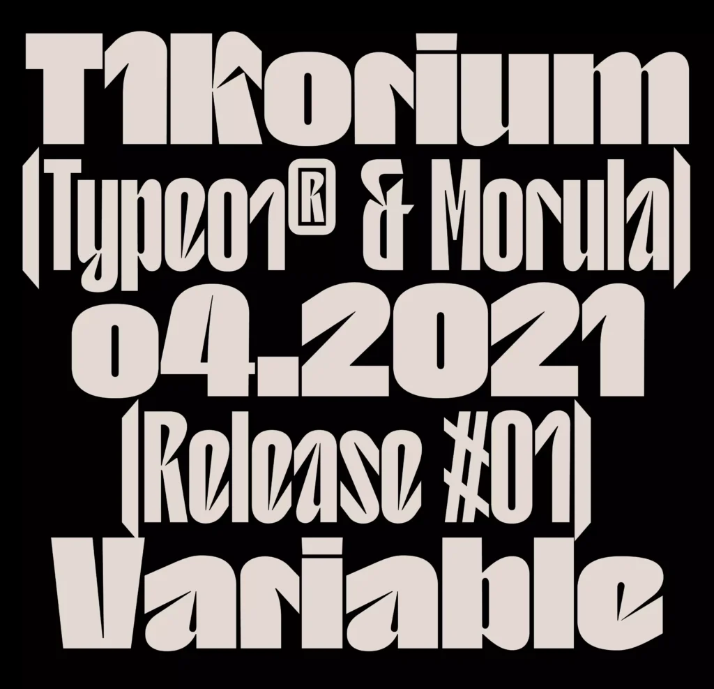 T1 Korium Font Fsmily