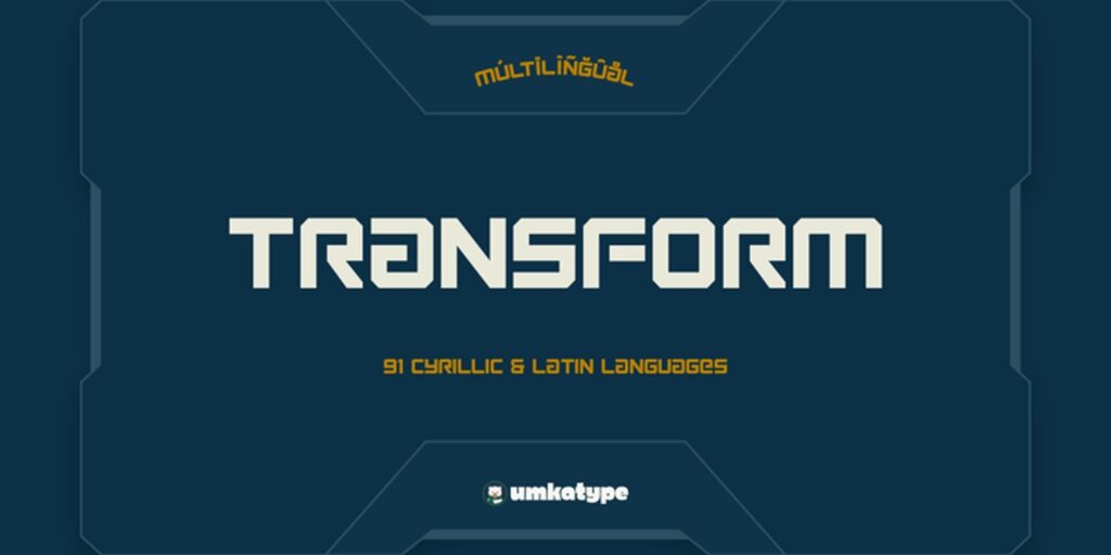 Transform Font