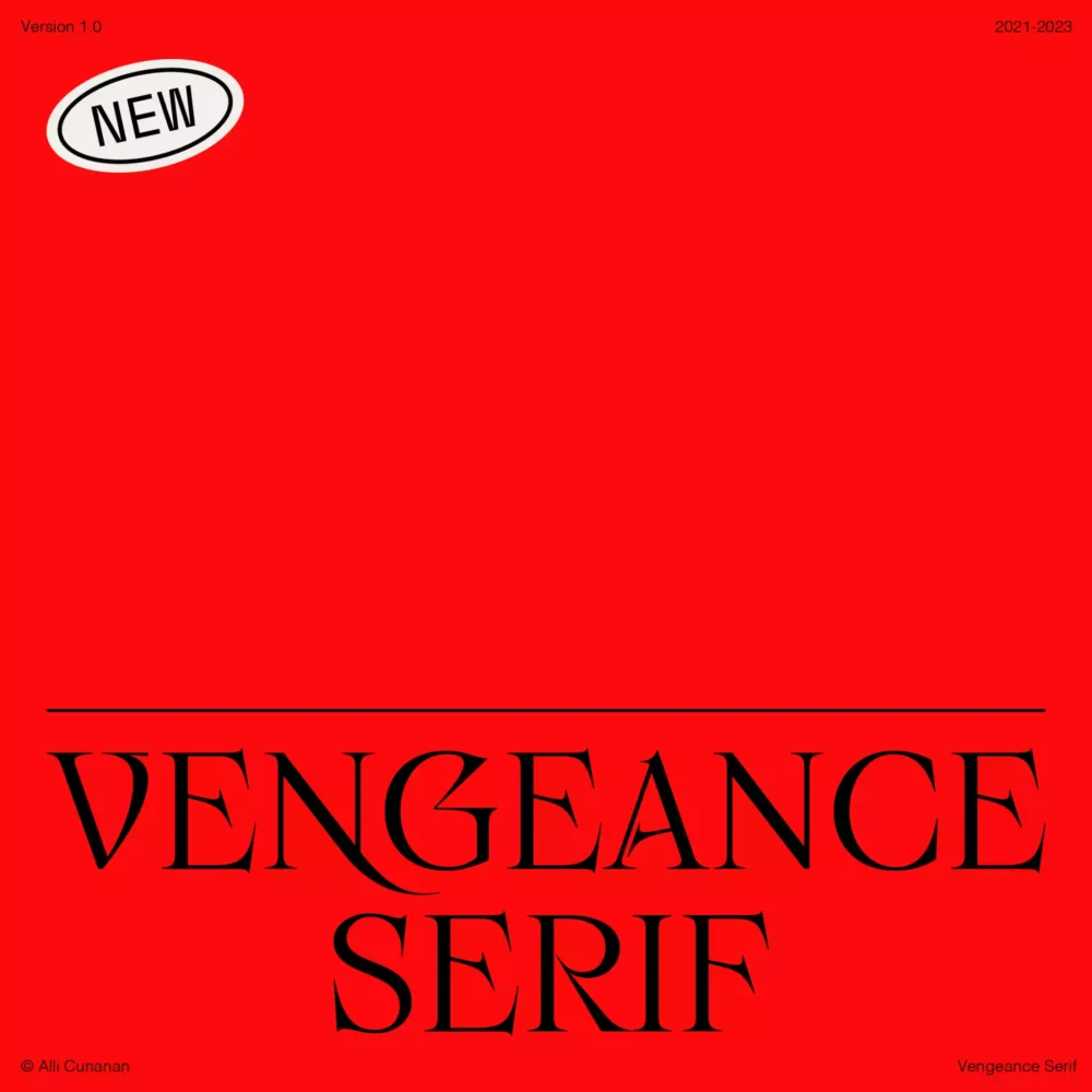 Vengeance Serif Font