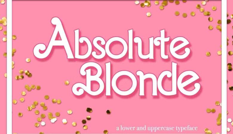 Absolute Blonde Font