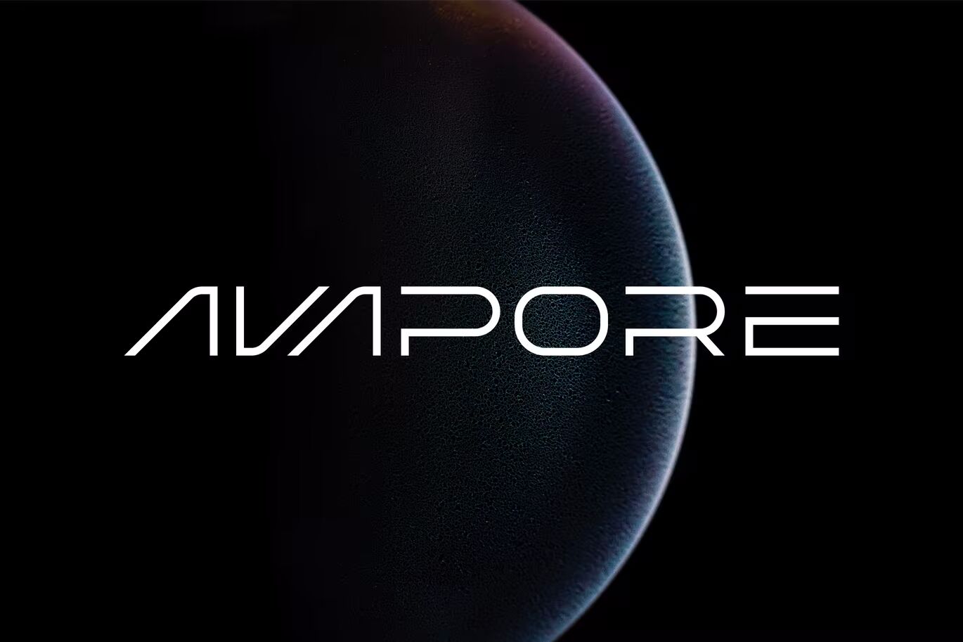 Avapore Technology Font