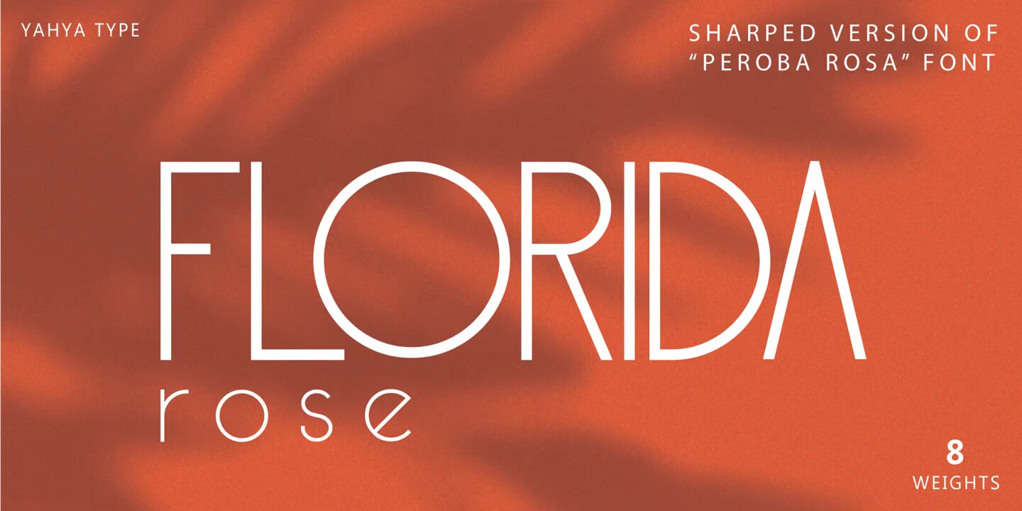 Florida Rose Font