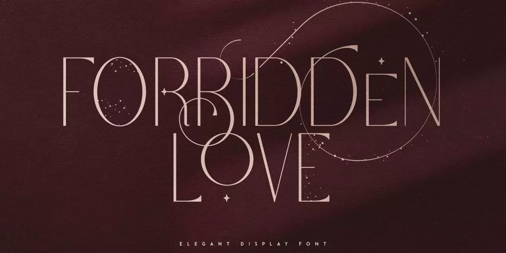 Forbidden Love Font