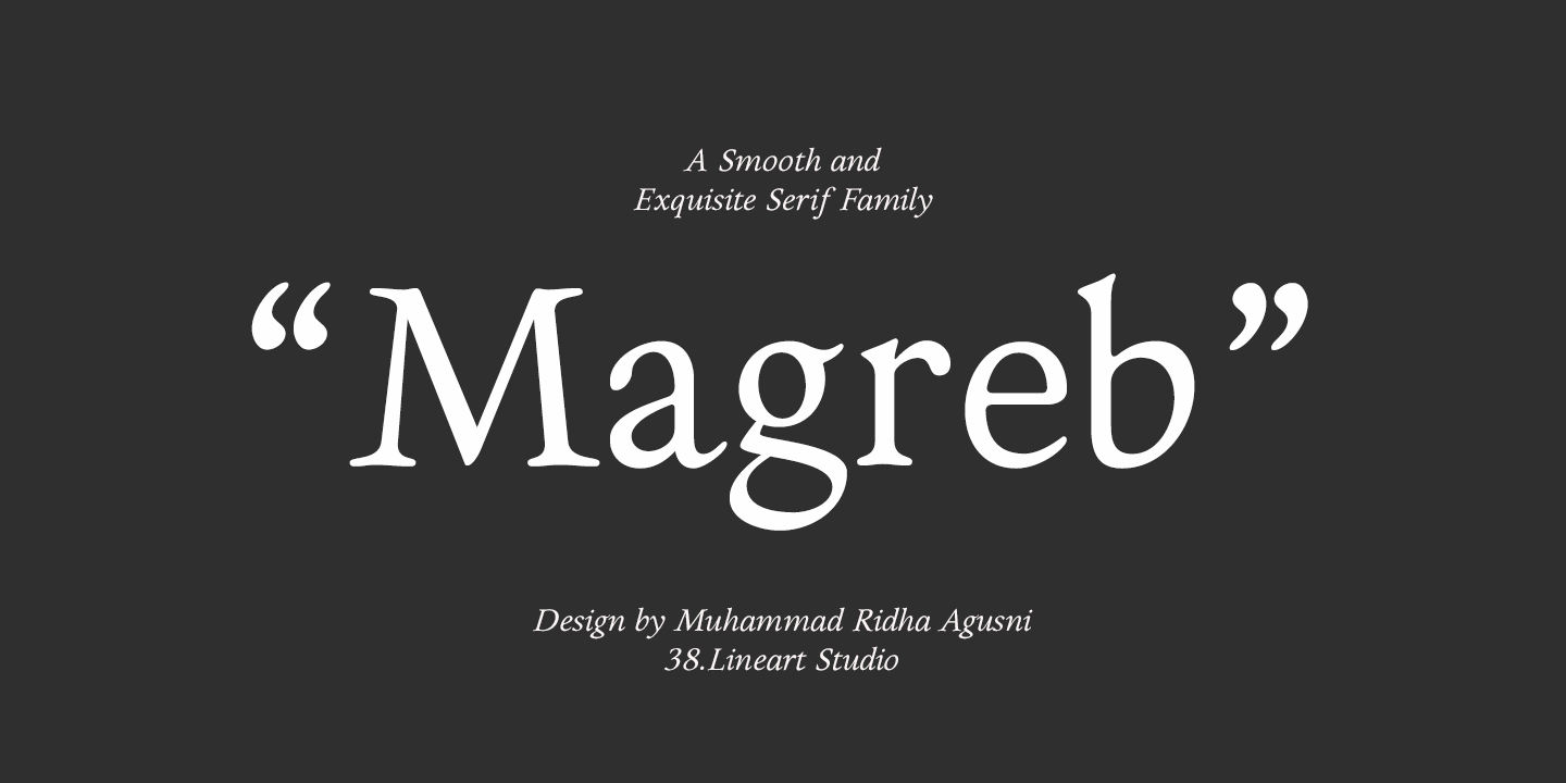 Magreb Font Family