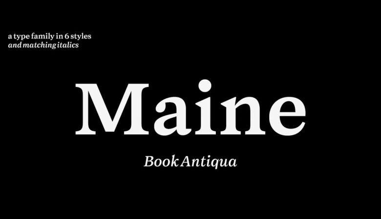 Maine Font Family