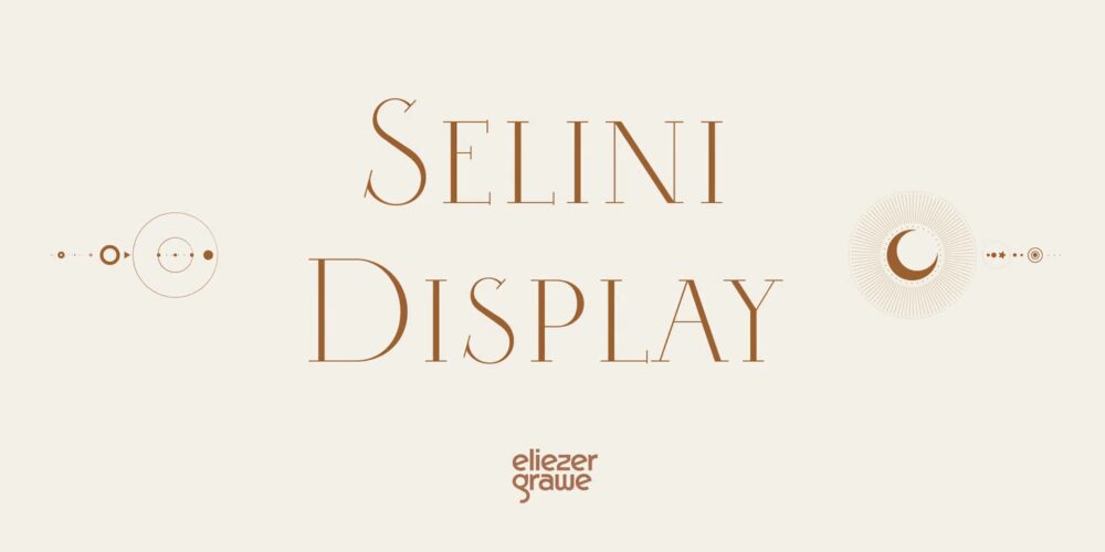 Selini Display Font