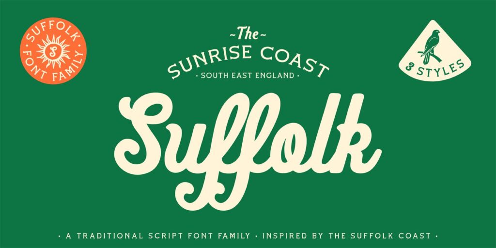 Suffolk Font Family