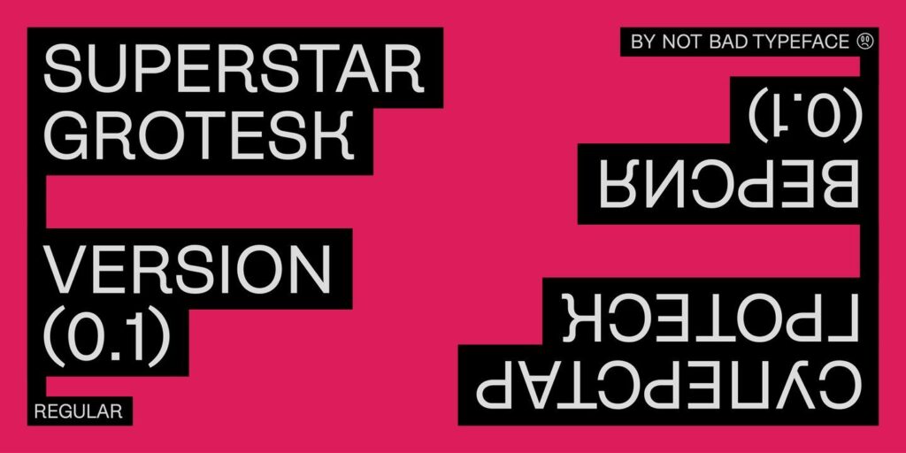 Superstar Grotesk Font