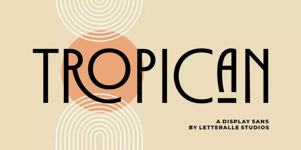 Tropican Font