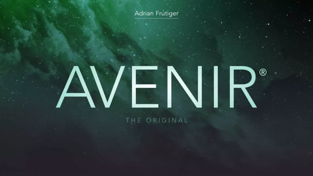 Avenir Font