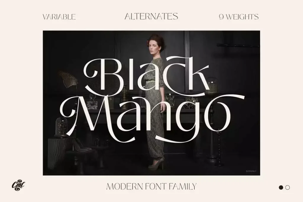 Black Mango Font