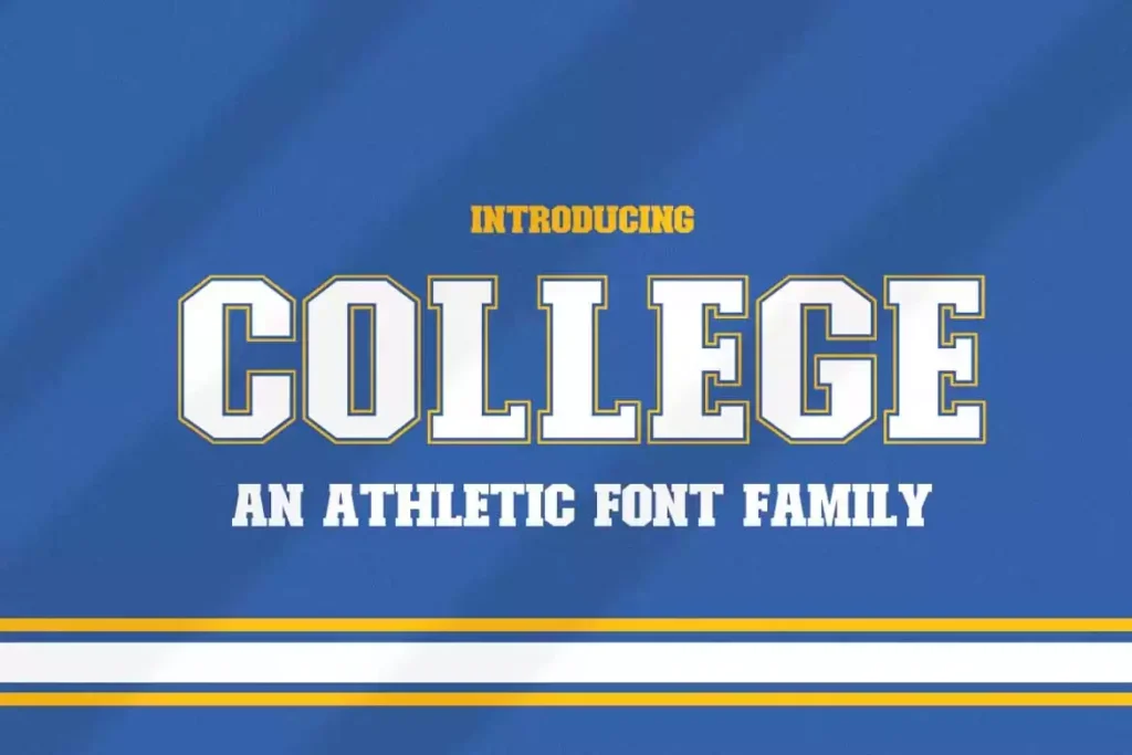 College Font