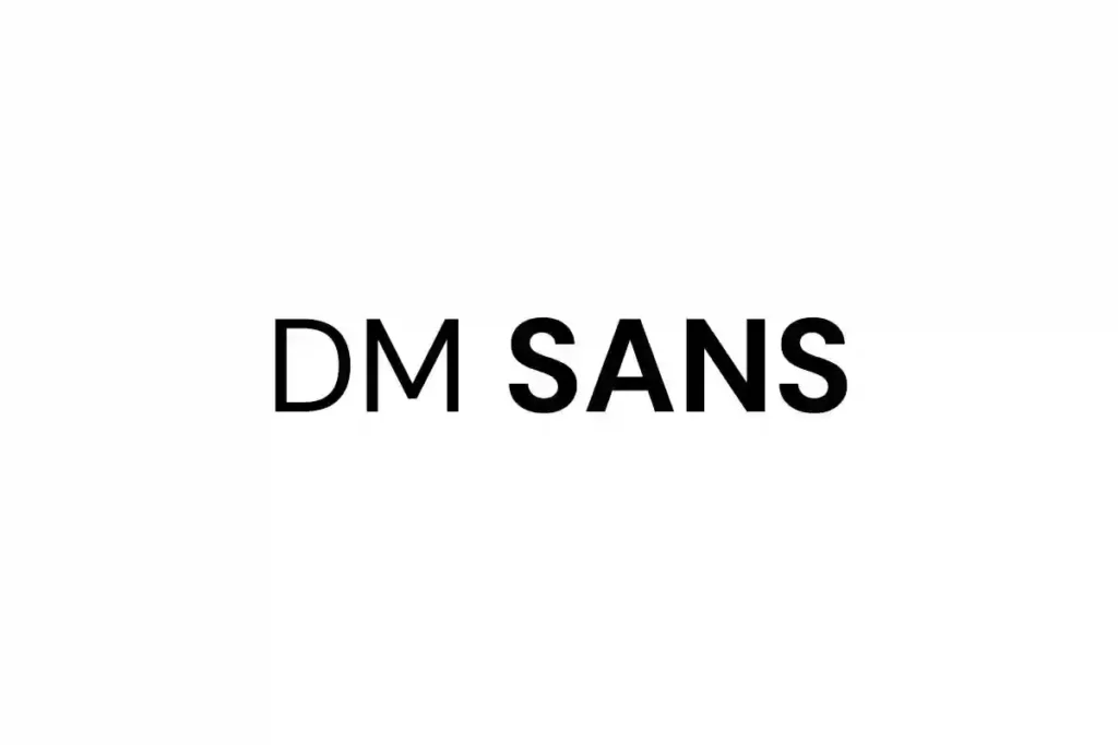 DM Sans Font