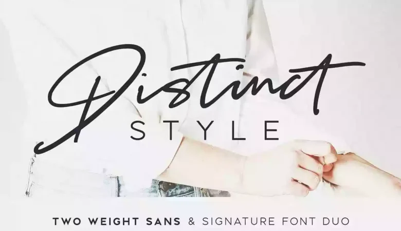 Distinct Style Font