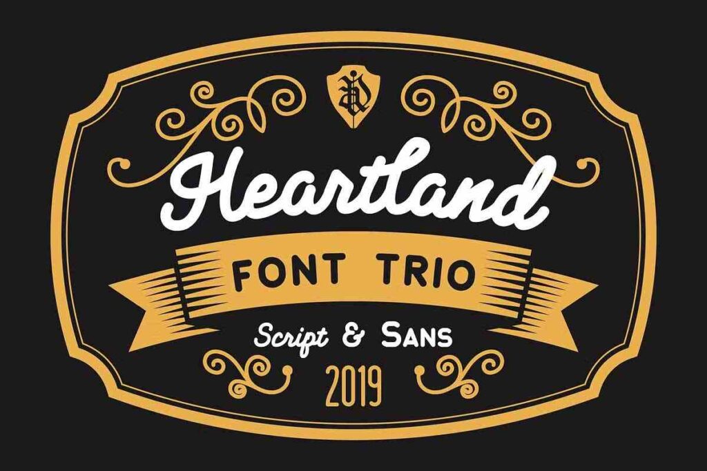 Heartland Font