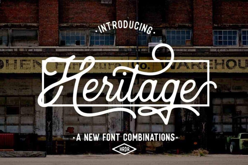 Heritage Font