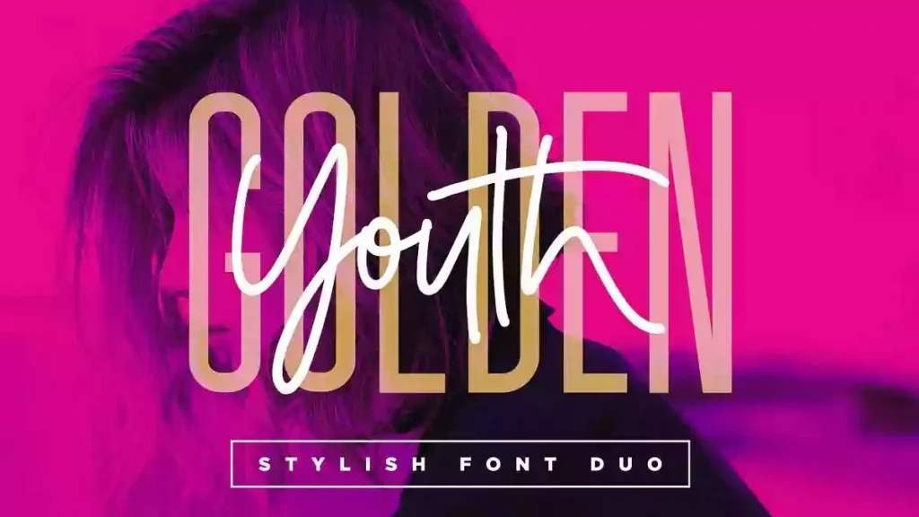 Golden Youth Font