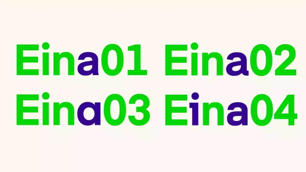 Eina Font