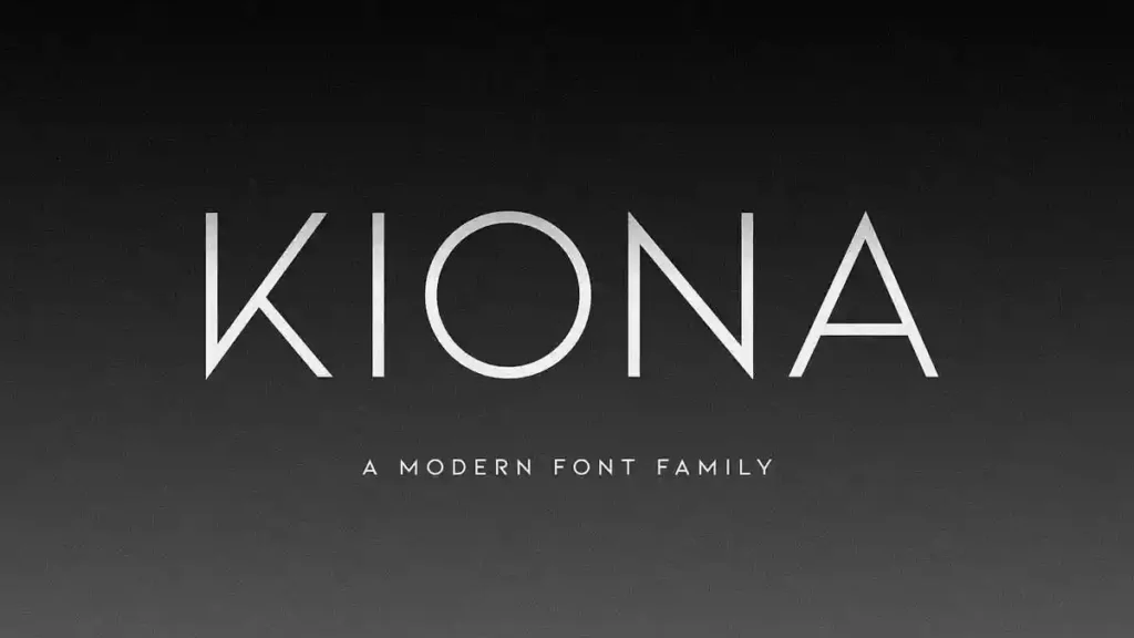 Kiona Font