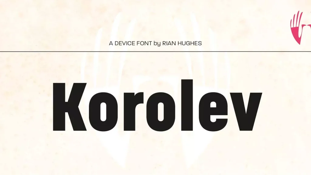 Korolev Font