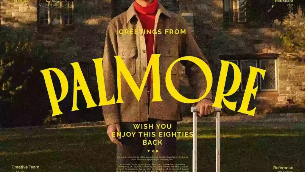 Palmore Font