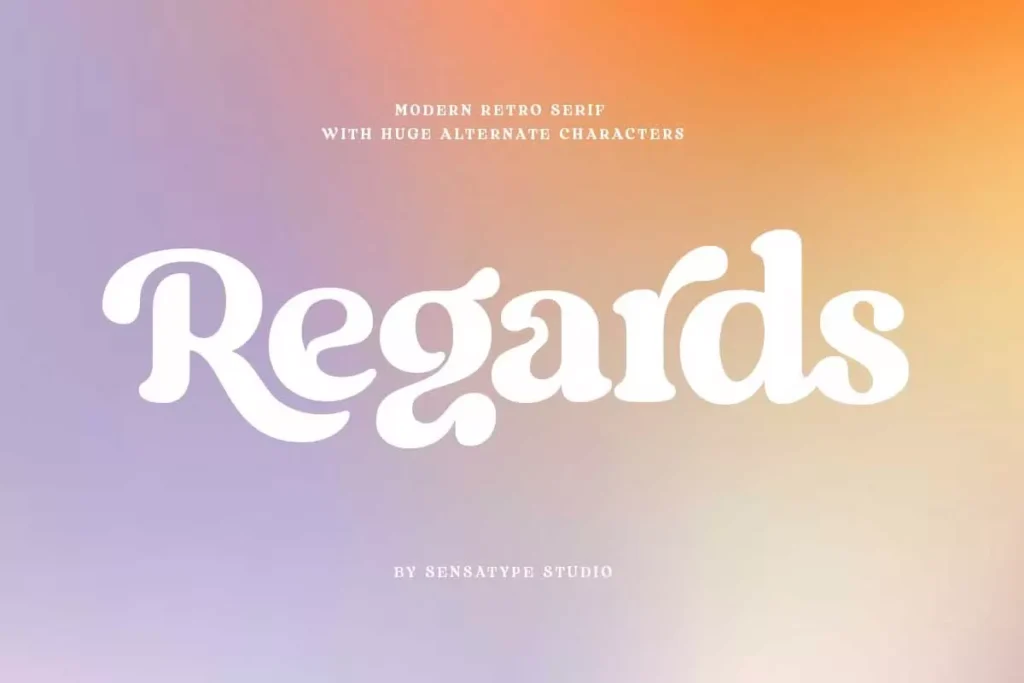 Regards Font