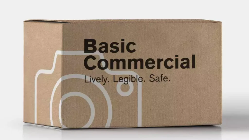 Basic Commercial Font