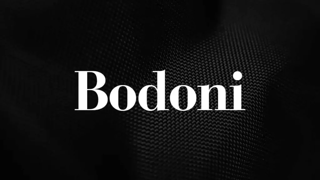 Bodoni Font