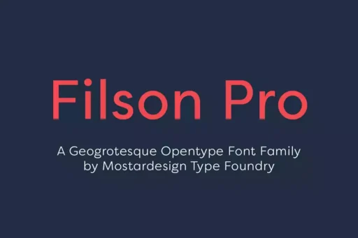 Filson Pro Font
