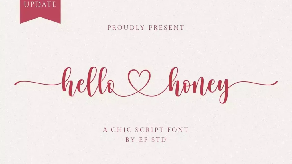 Hello Honey Font