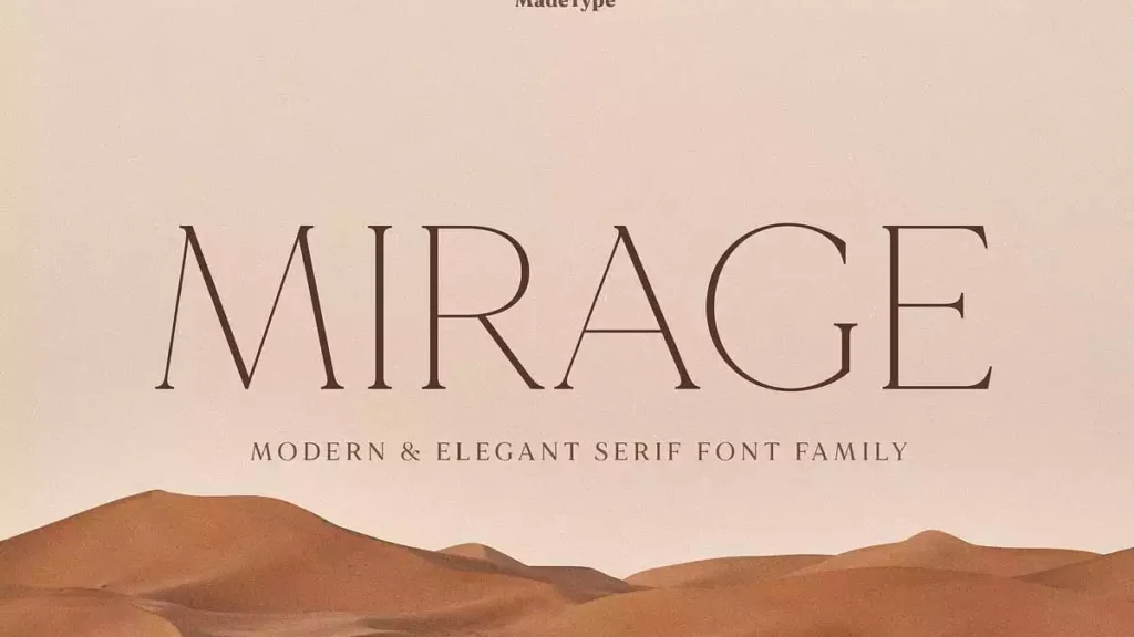 MADE Mirage Font