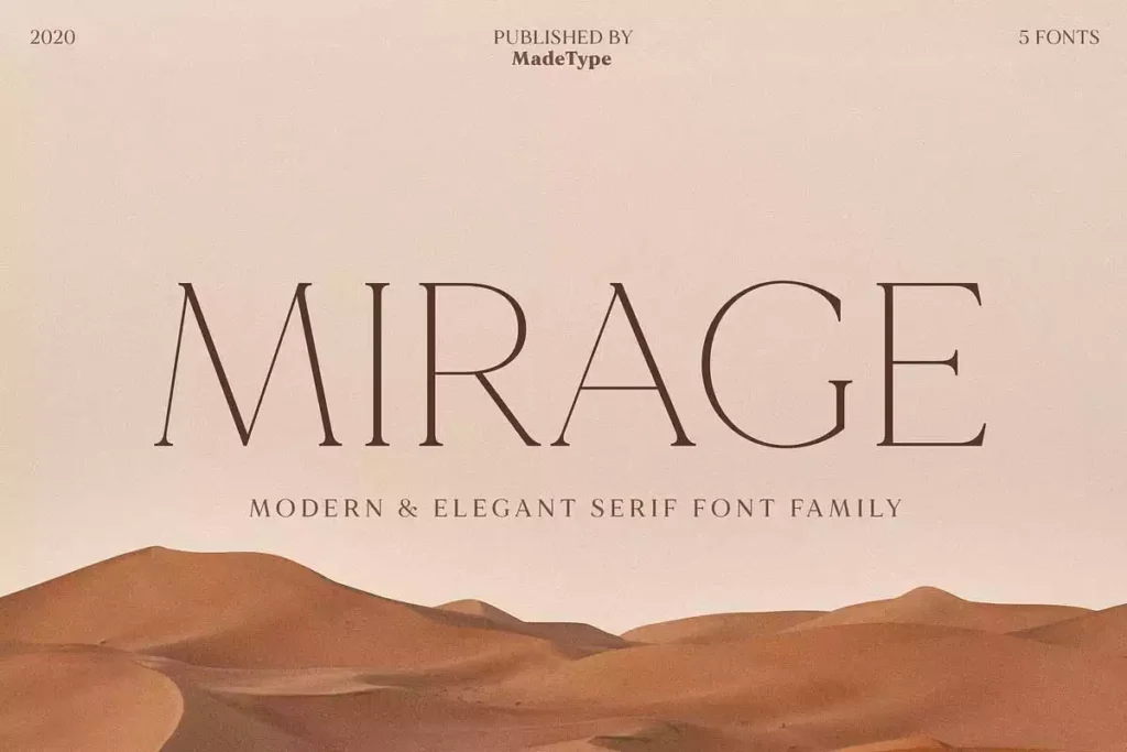 MADE Mirage Font