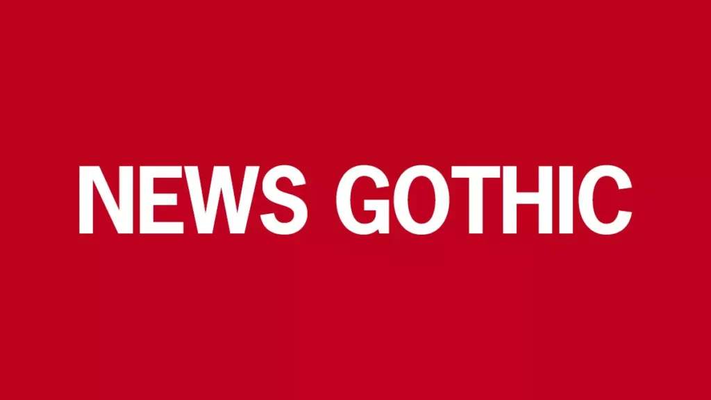 News Gothic Font