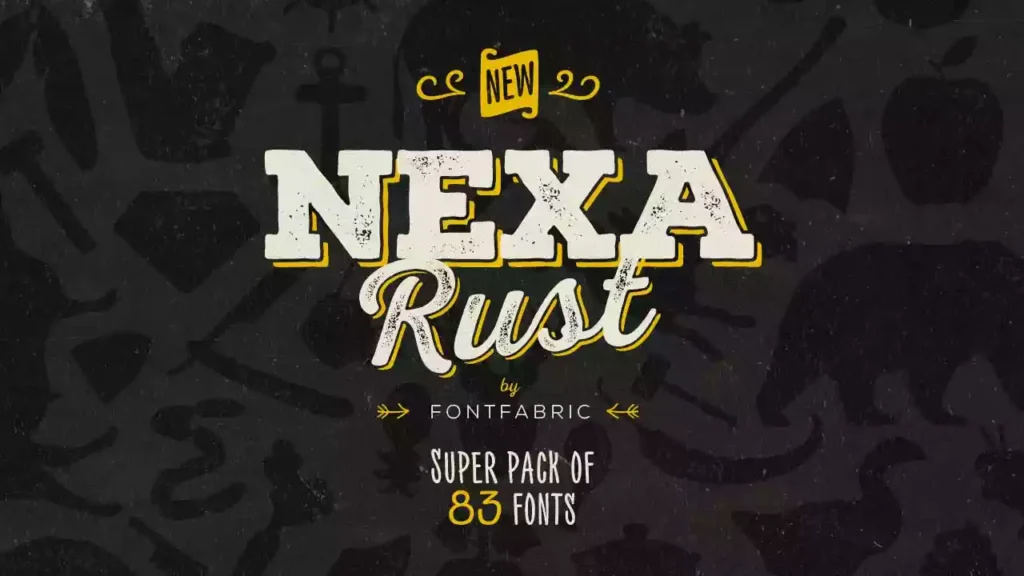 Nexa Rust Font