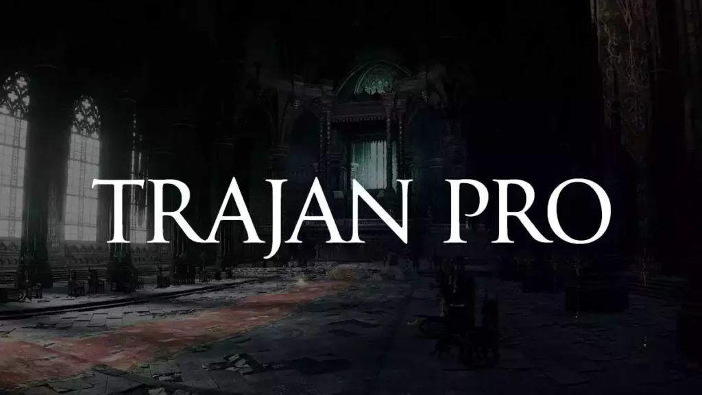 Trajan Pro Font