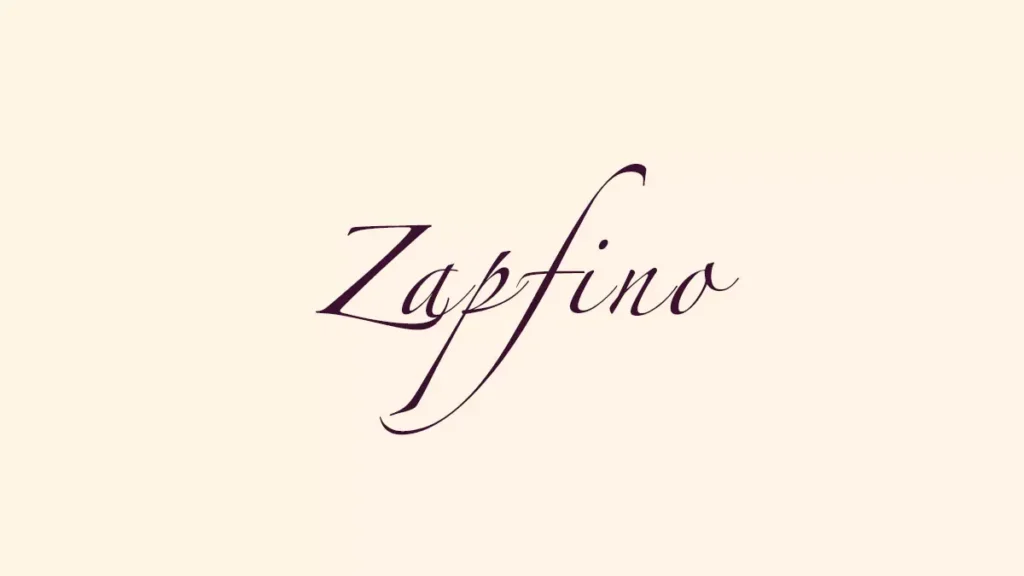 Zapfino Font