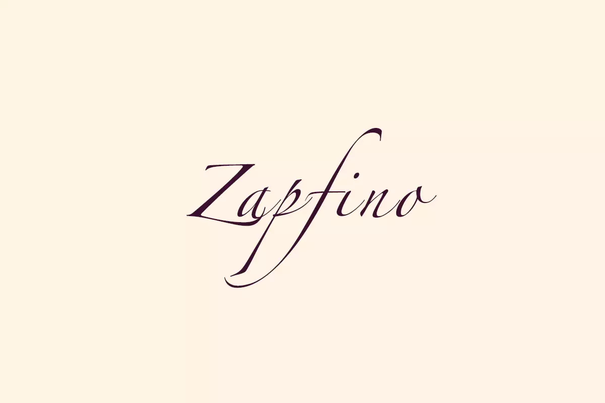 Zapfino Font