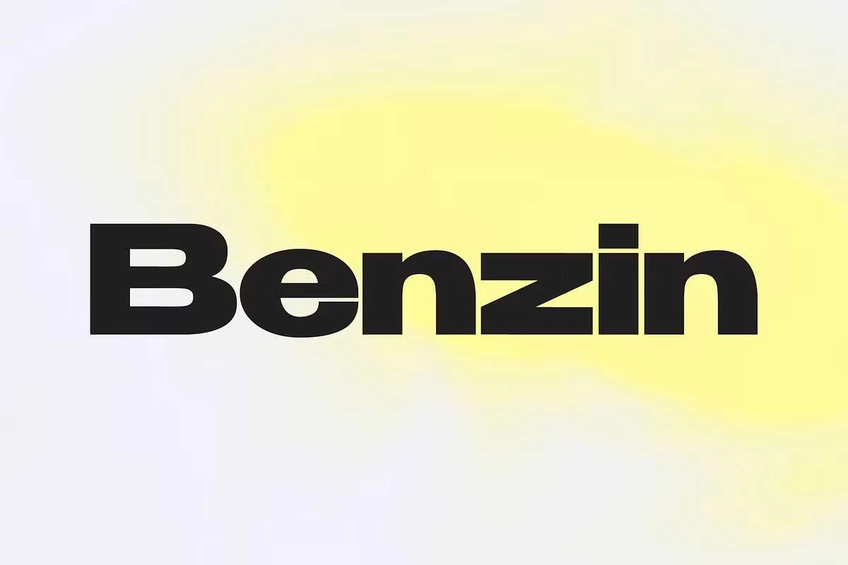 Benzin Font