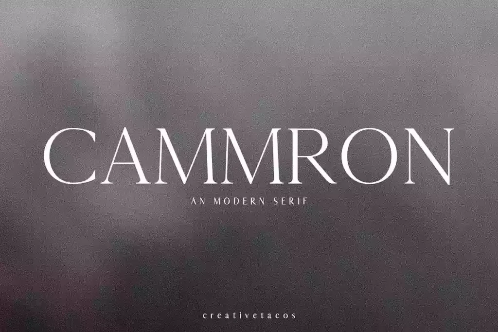 Cammron Font