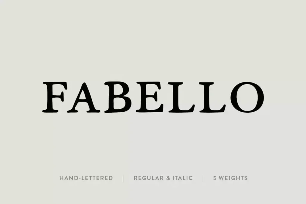 Fabello Font