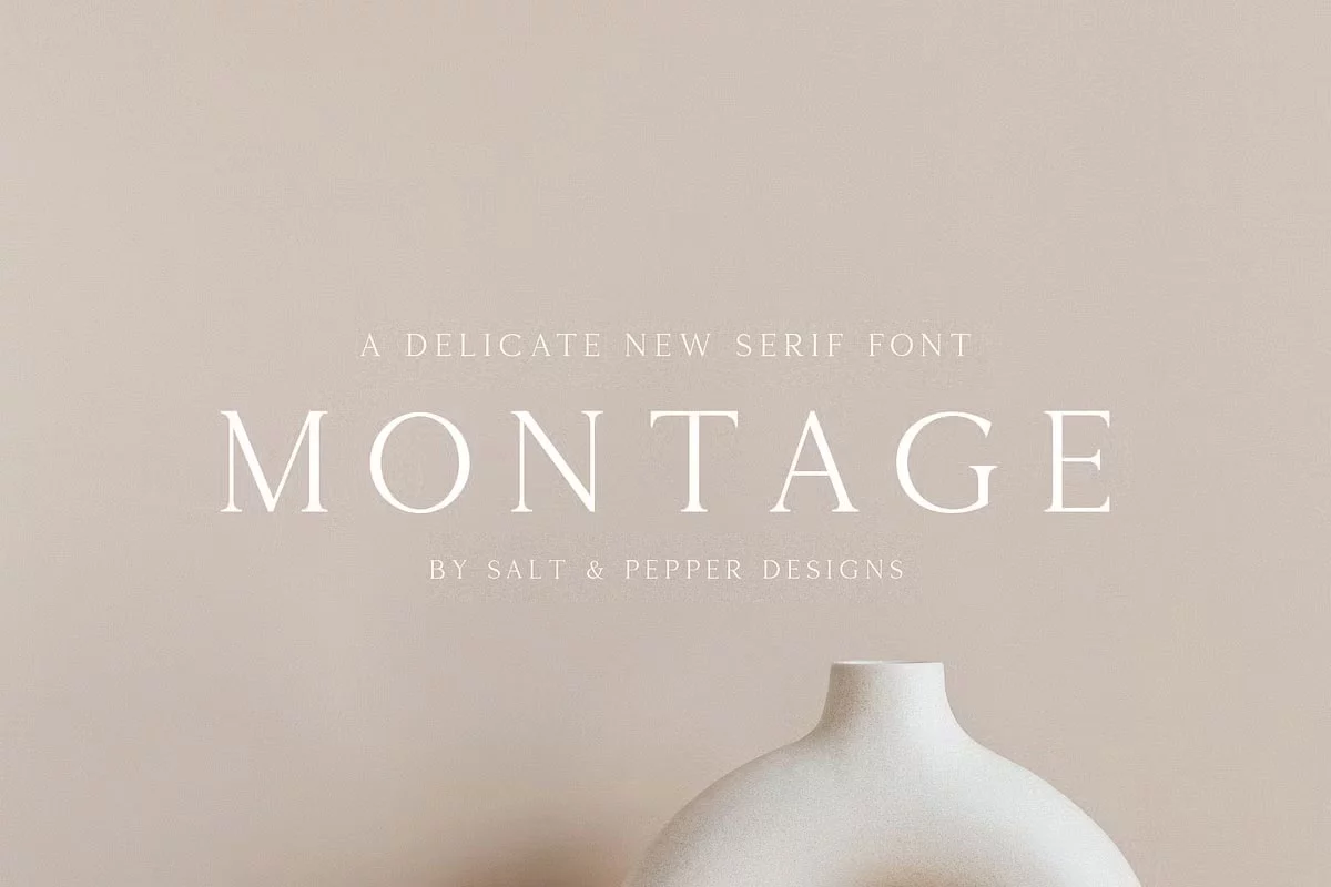 Montage Font