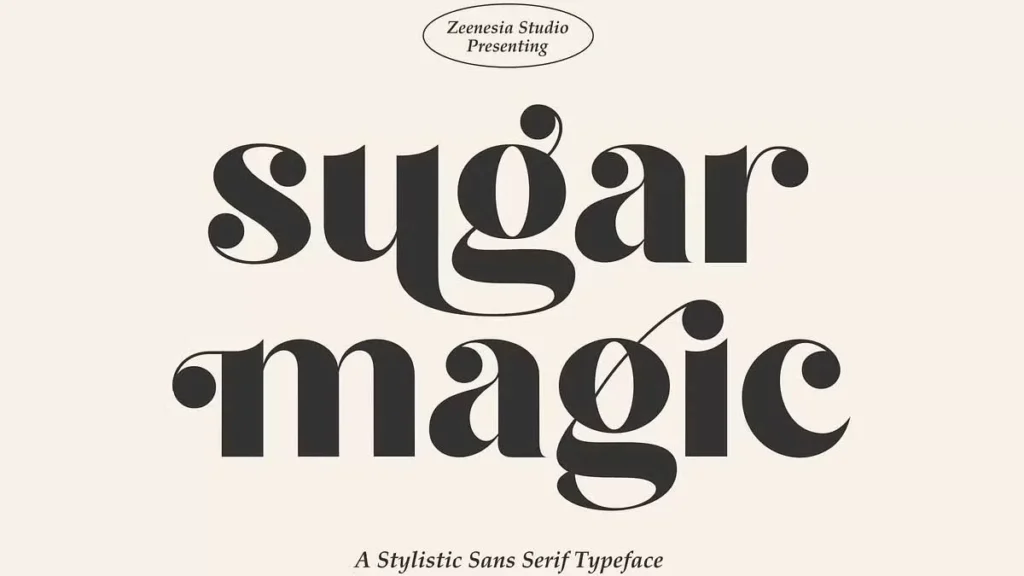 Sugar Magic Font