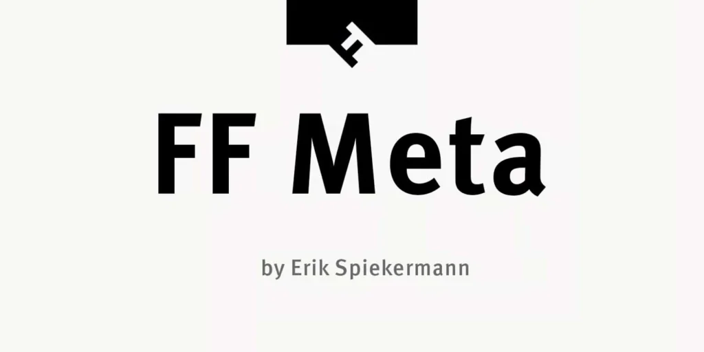 FF Meta Font