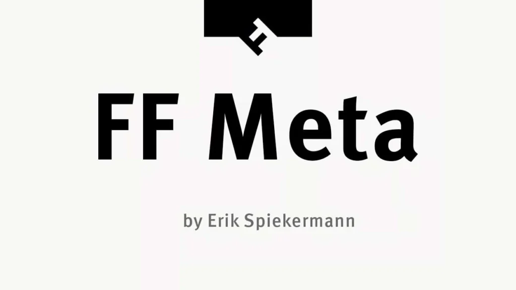 FF Meta Font