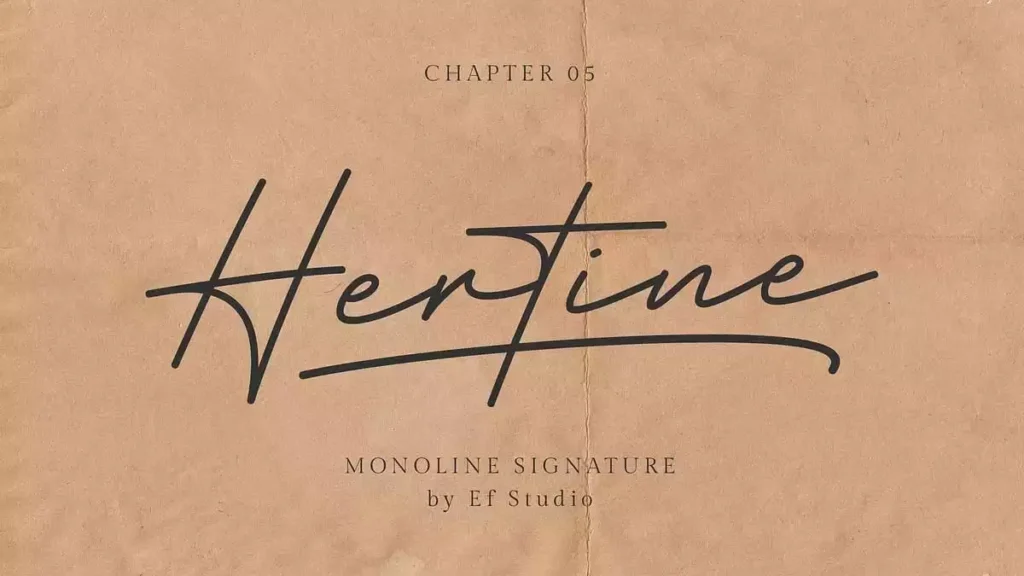 Hertine Font