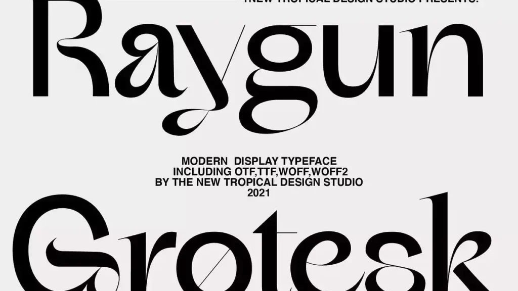 Raygun Font